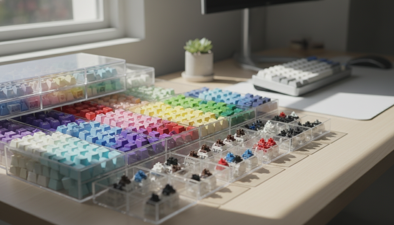 How to Store Keycaps and Switches Properly